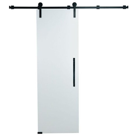 Porta Celeiro de Correr Branco Prime 210x90