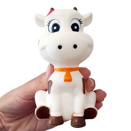 Brinquedo De Vinil Para Bebê A Partir de 3 Meses - Vaquinha - 3