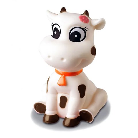 Brinquedo De Vinil Para Bebê A Partir de 3 Meses - Vaquinha