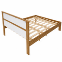 Ver imagem 5 de Cama de Casal 138cm CM8005 Amêndoa/Branco - Tecno Mobili