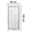 Ver imagem 5 de Janela de Alumínio Maxim Ar 100x50cm com Grade Lux Esquadrias