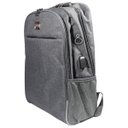 Ver imagem 2 de Mochila para Notebook ATE 15.6" Safety Cinza OEX BK108