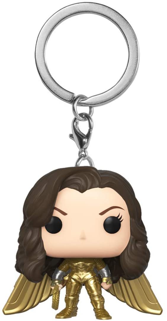 Chaveiro Funko Pop Keychain - Mulher Maravilha - Armadura Dourada