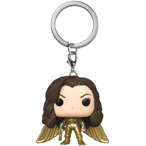 Chaveiro Funko Pop Keychain - Mulher Maravilha - Armadura Dourada