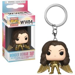 Chaveiro Funko Pop Keychain - Mulher Maravilha - Armadura Dourada - 2