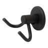 Cabide Gancho P/ Toalha de Banho Rosto Standard Preto Fosco - 1