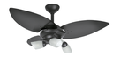 Ver imagem 1 de Ventilador de Teto Infinity Lótus Spot Preto 3 Pás 220 V + Controle 1026 Lótus 3L