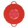 Tampa para Panela Silicone Anti Derramamento e Cozimento Vermelho - 1