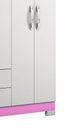 Ver imagem 4 de Guarda-Roupa 6 Portas NT 5130 Rosa - Notável