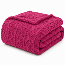 Ver imagem 1 de Manta Soft Casal Jacquard Paquistão 2,00m x 1,80m Pink