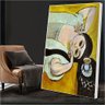 Quadro Henri Matisse A cabeça De Laurette Com Uma Xícara De Café:150x100/PRETA - 7