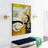 Quadro Henri Matisse A cabeça De Laurette Com Uma Xícara De Café:150x100/PRETA - 3