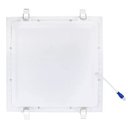 Ver imagem 2 de Kit 2 Lâmpadas de LED Luminaria Plafon 25W Embutir 30x30 Quadrado Branco Frio