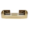 Suporte Shampoo Retangular Parede Banheiro Aço Inox Dourado - 2