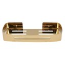 Ver imagem 1 de Suporte Shampoo Retangular Parede Banheiro Aço Inox Dourado