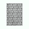 Tapete Sala Hall Antiderrapante 1.40m X 2.00m Decoração Tear Artesanal Jacquard Mármore Cinza - 7