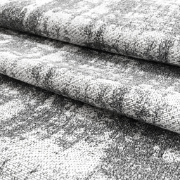 Tapete Sala Hall Antiderrapante 1.40m X 2.00m Decoração Tear Artesanal Jacquard Mármore Cinza - 3