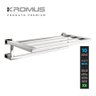 Toalheiro Rack 45 Cm Inox - Kromus Rt0308-45 - 2