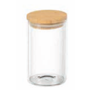 Ver imagem 3 de Porta Mantimento Redondo em Vidro Borossilicato com Tampa em Bambu 150ml D5,5xa11,5cm Dynasty