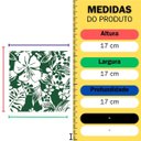 Ver imagem 5 de Guardanapo Decorativo Floral 17 Cm Estampas Plantas Verdes