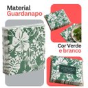 Ver imagem 3 de Guardanapo Decorativo Floral 17 Cm Estampas Plantas Verdes