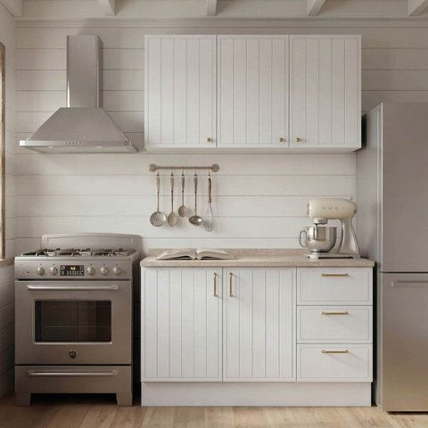Cozinha Modulada 2 Peças com Tampo Marselha CabeCasa MadeiraOriginals