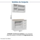 Ver imagem 4 de Cozinha Planejada 2 Peças com Tampo Marselha CabeCasa MadeiraOriginals Branco