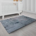 Ver imagem 1 de Tapete Istambul Sala Quarto 300x400 Tecido Relevo Decorativo Cor Cinza