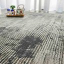 Ver imagem 4 de Tapete Istambul Sala Quarto 300x400 Tecido Relevo Decorativo Cor Cinza