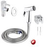 Ducha Higiênica 1,20m com Engate Metal + Registro Inox - 1
