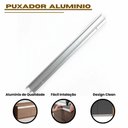 Ver imagem 3 de Kit 6 Puxador Perfil de Aluminínio Anodizado para Móveis MDF/ MDP 15mm 38,2cm