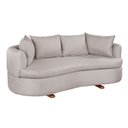 Ver imagem 2 de Sofa 4 Lugares Veludo M-204 2m Living Estofados Martins