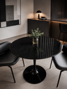 Ver imagem 3 de Mesa de Jantar Saarinen Redonda 70cm - Mármore São Gabriel