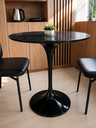 Ver imagem 2 de Mesa de Jantar Saarinen Redonda 70cm - Mármore São Gabriel
