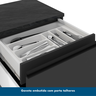 Cozinha Modulada Completa 7 Peças 7 Portas 4 Gavetas com Balcão para Cooktop Etna  - 9