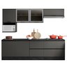 Cozinha Modulada Completa 7 Peças 7 Portas 4 Gavetas com Balcão para Cooktop Etna  - 3