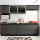 Ver imagem 3 de Cozinha Modulada Completa 7 Peças 7 Portas 4 Gavetas com Balcão para Cooktop Etna 