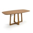Ver imagem 7 de Conjunto Mesa de Jantar Elma e 4 Cadeiras com Telinha Lola em Madeira Maciça Cinza/Bege