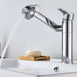 Torneira Luxo Banheiro 360º Monocomando Misturador Lavabo Lavatorio - 2