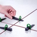 Ver imagem 7 de Nivelador para Piso Verde 2mm para Pisos Azulejos e Pedras Pacote com 100 Unidades | Atlas