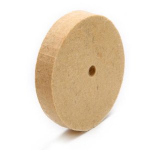 Disco Escova Roda Polimento Feltro Politriz Esmeril 4 Poleg