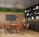 Ver imagem 6 de Cadeira Office Giratória Kopenhagen Diretor Pu Várias Cores Braços Fixos - Fratini