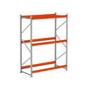 Ver imagem 3 de Mini Porta Pallet Inicial 250kg com 3 Longarinas 2,00 X 1,20 X 0,60 com Bandeja de Madeira - Ultra M