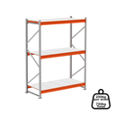 Ver imagem 2 de Mini Porta Pallet Inicial 250kg com 3 Longarinas 2,00 X 1,20 X 0,60 com Bandeja de Madeira - Ultra M