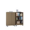 Multiuso Versati 2 Portas Design Moderno Poquema - 2