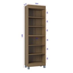 Multiuso Versati 2 Portas Design Moderno Poquema - 5