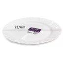 Ver imagem 4 de 12 Prato Raso Opaline Pétala 25,5cm Redondo Duralex Vidro