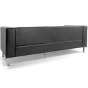 Ver imagem 4 de Sofá 03 Lugares para Sala Decorativa Kubo 210 cm Corano Cinza - Nexta Casa