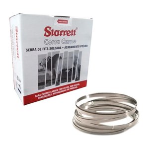 Lâmina/ folha de serra fita para açougue 2,80 metros - Starrett, caixa com 5 unidades