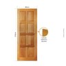 Folha de Porta 210x80 Cm Tauari Pv8 Mapaf - 3